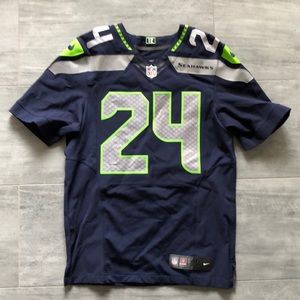 NIKE AUTHENTIC SEAHAWKS MARSHAWN LYNCH JERSEY